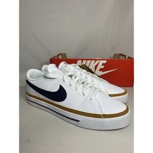 Nike Court Legacy Low Casual Tennis Shoes Men 10/Wmns 11.5 White Black New